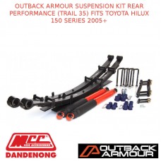 OUTBACK ARMOUR SUSPENSION KIT REAR (TRAIL 35) FITS TOYOTA HILUX 150 SERIES 2005+